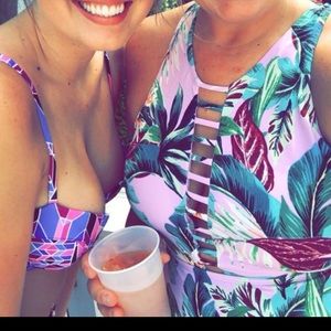 Fowl swim suite - one piece